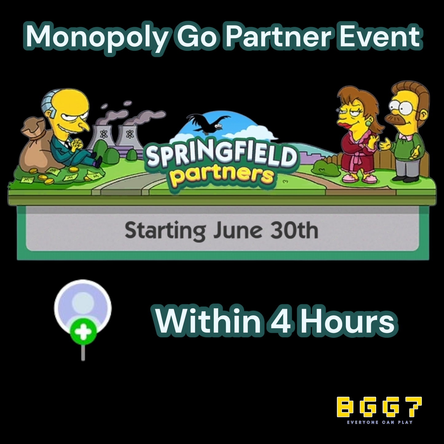 Springfield Partners Event Slot x 1 (Done Within 4 Hours)