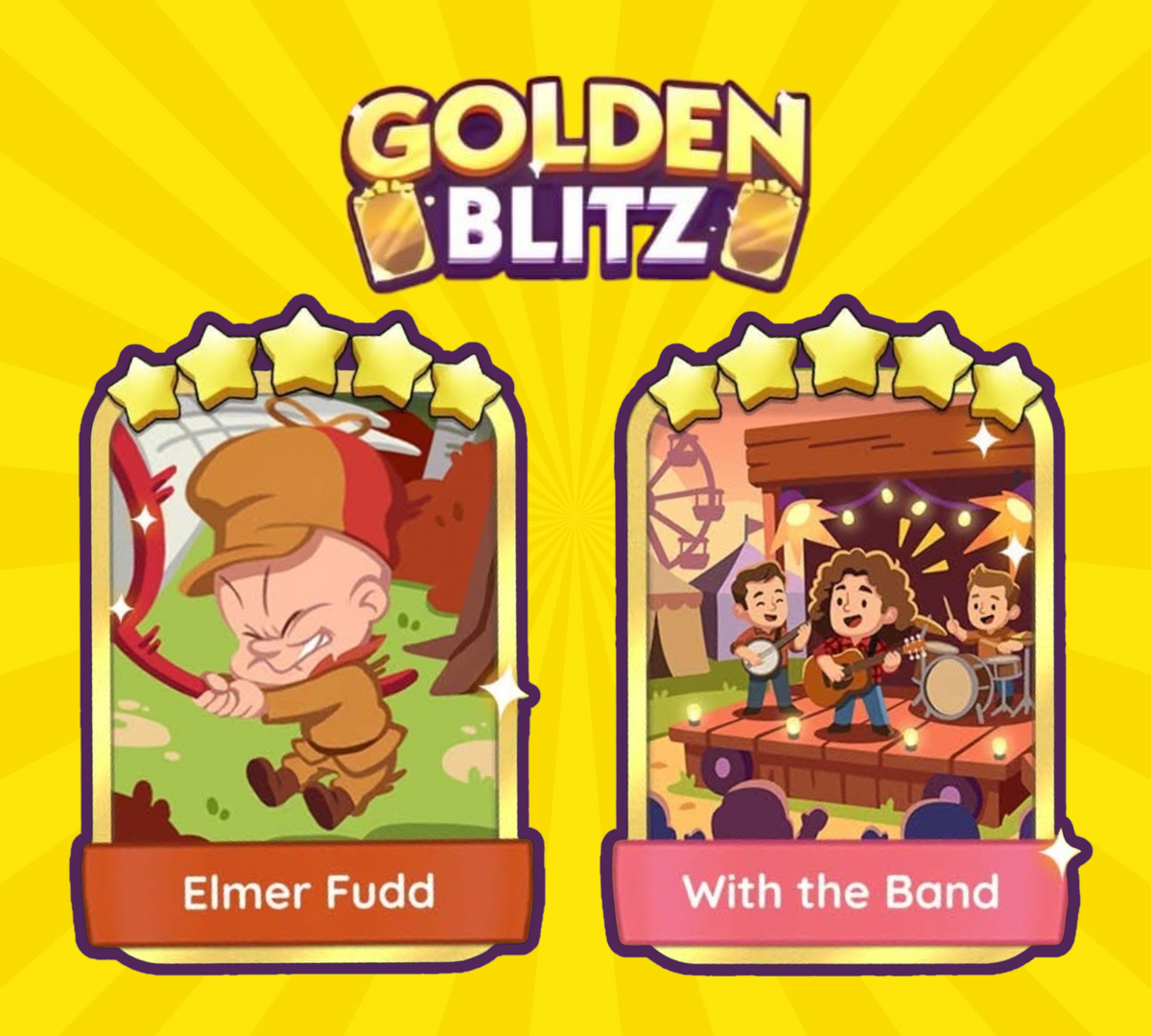 Golden Blitz Bundle - Elmer Fudd and With the Band