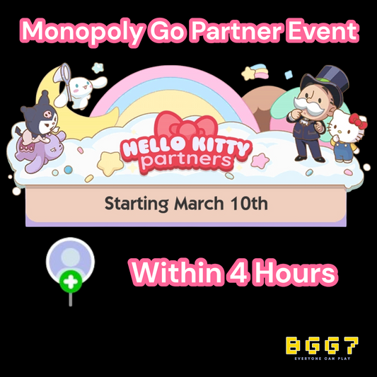 Hello Kitty Partners Event Slot x 1 (Done Within 4 Hours)