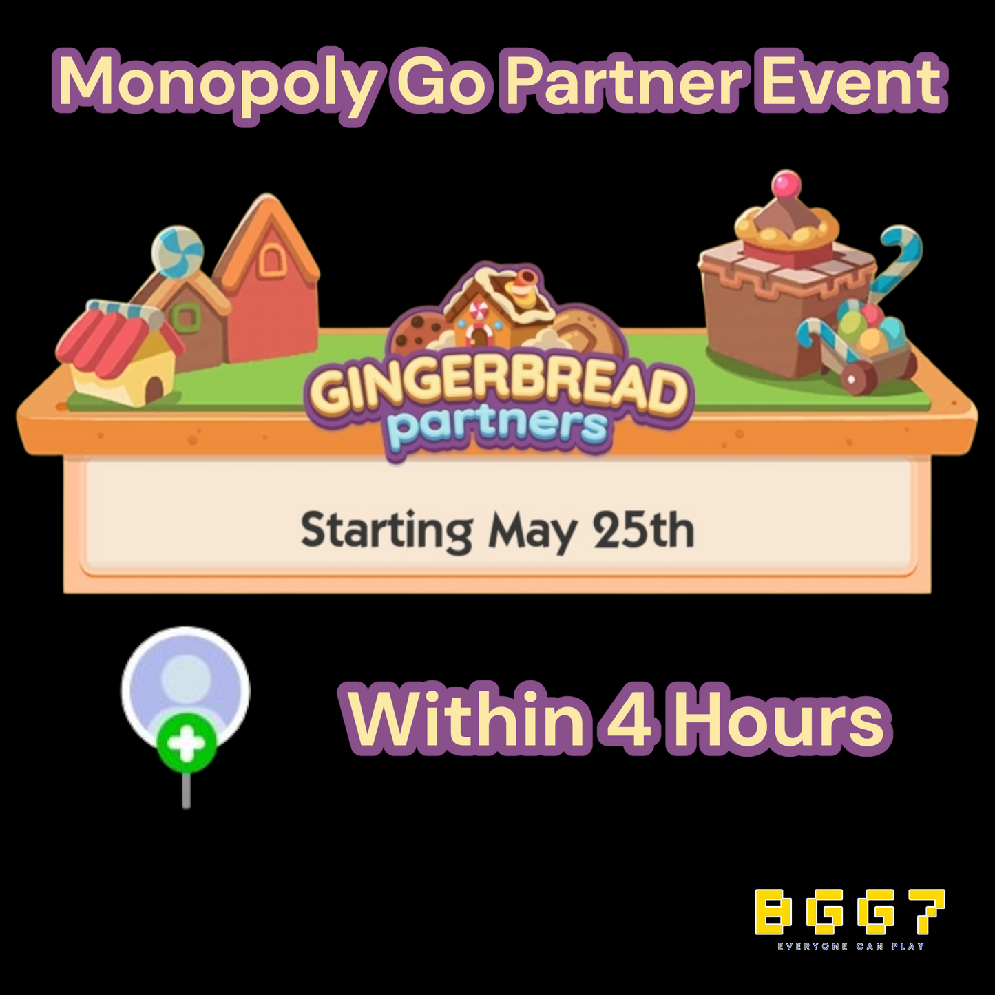 Gingerbread Partners Event Slot x 1 (Done Within 4 Hours)