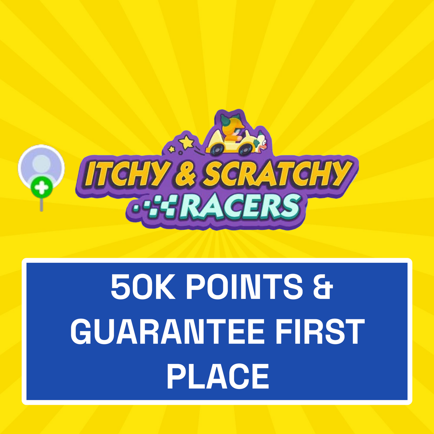 Itchy & Scratchy Racers Event - 50K Points & Guaranteed First Place