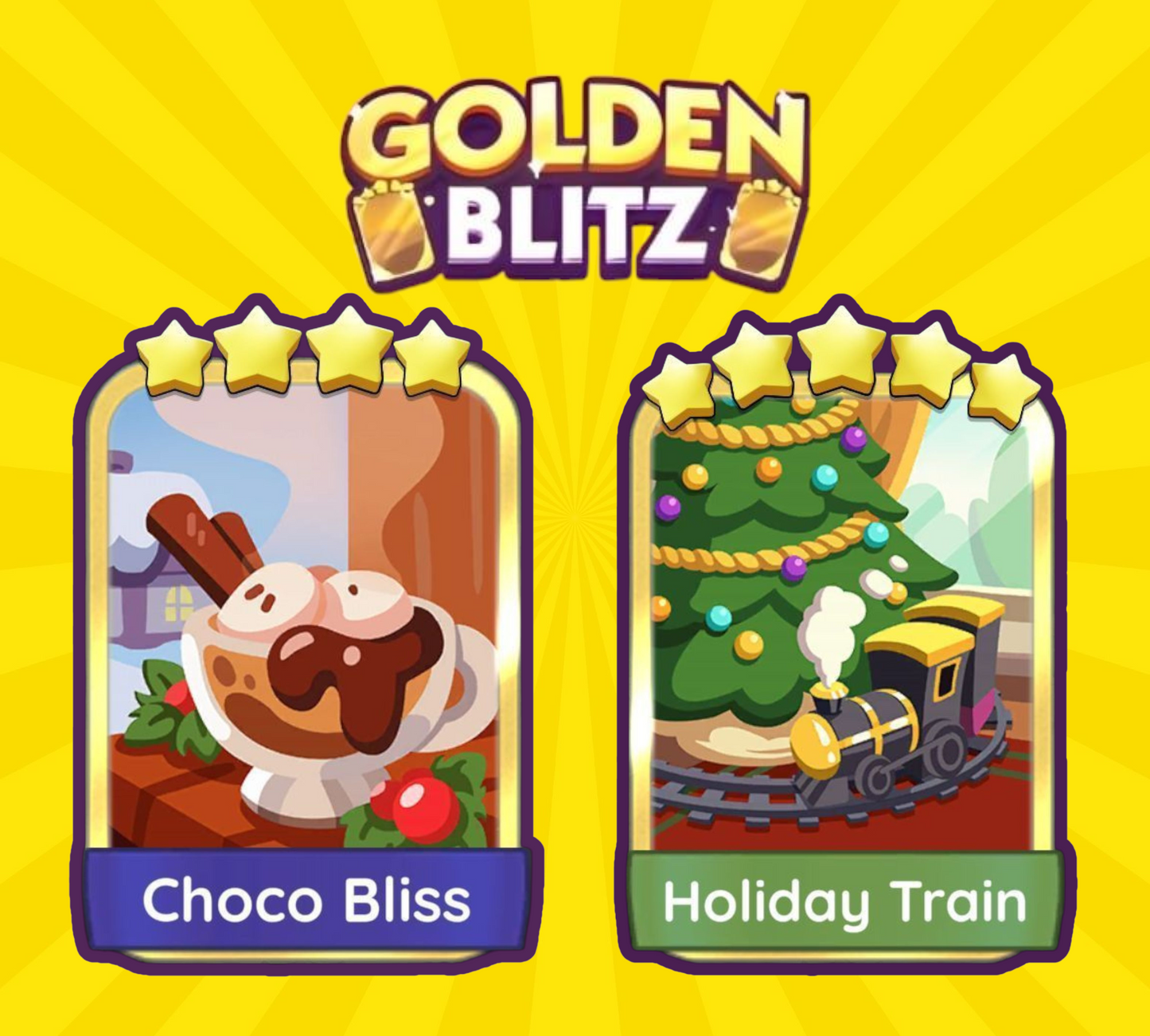 Bundle Set - Choco Bliss and Holiday Train