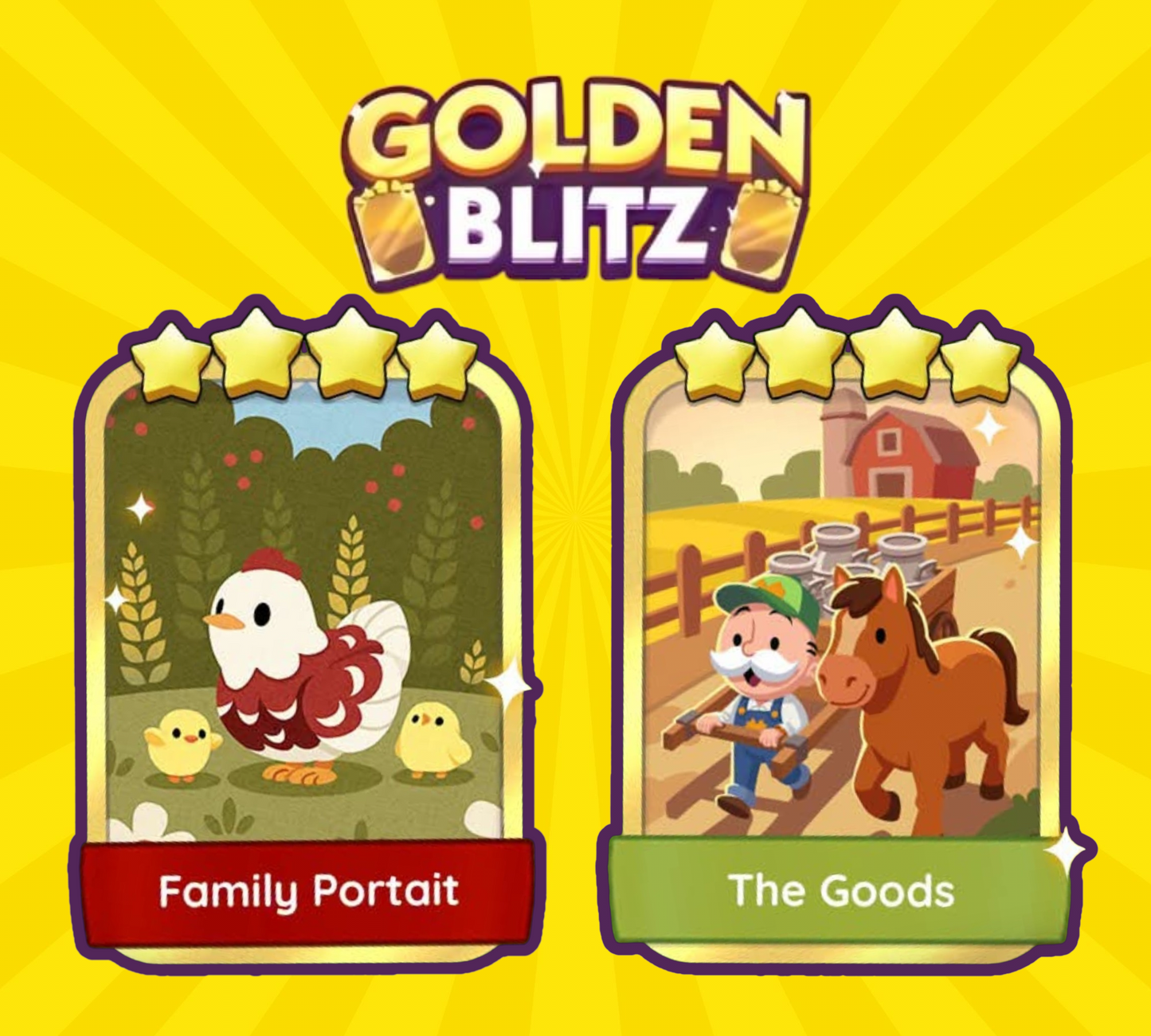 Golden Blitz Bundle - Family Portrait and The Goods