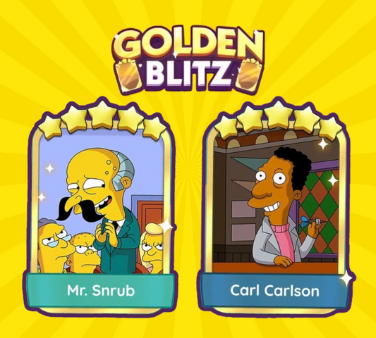 Golden Blitz Bundle - Mr. Snrub and Carl Carlson